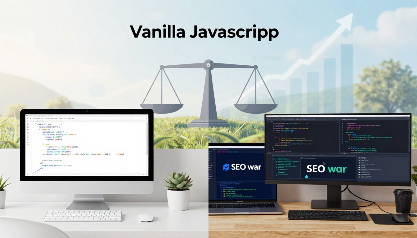 Vanilla JS vs. Frameworks: Why Lightweight Scripts are Winning the SEO War